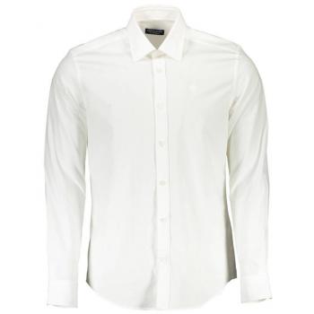 Elegant White Stretch Cotton Shirt - XXL, North Sails, Formal Shirts, male, White, Size: 2XL Classic White Cotton Shirt