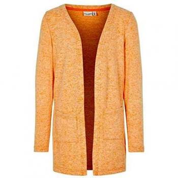 Name IT NKFVICTA LS Knit Card Golden Orange 122/128
