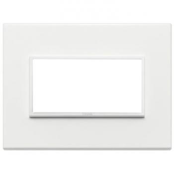 Placa 4 Módulos Vimar Eikon EVO Blanca Total 21654.17
