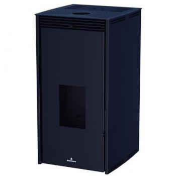 Estufa de Pellet 11 kW Sin Electricidad Color Negro Modelo FREE-11-NE Bronpi
