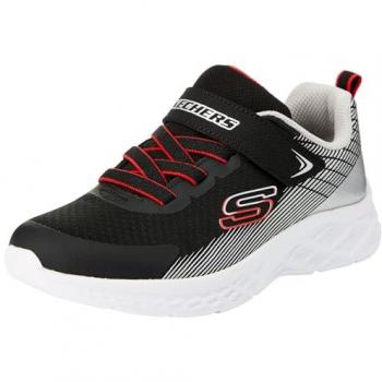 Zapatillas Multideporte Niño Skechers Microspec II Negros/Silvestres/Rojos Talla 34