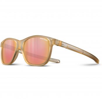 Gafas de sol Julbo Turn 2 marrón translúcido mate con lentes espejadas Spectron 3 rosa para niño (Oro rosa - Cat 3)