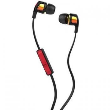 Auriculares internos con micrófono Skullcandy Smokin' Buds 2, ROJO/NEGRO