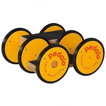 Pedalo Classic Balance Trainer with Black Wheels for Coordination and Rhythm Skills