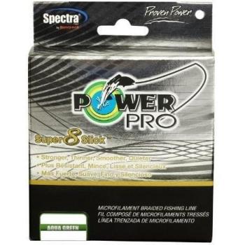 Power Pro Super 8 Slick Spectra Line 80lb by 1500yds Green