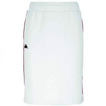 Kappa Stylish Women's Short Skirt - White/Red/Black, Sizes XS-M