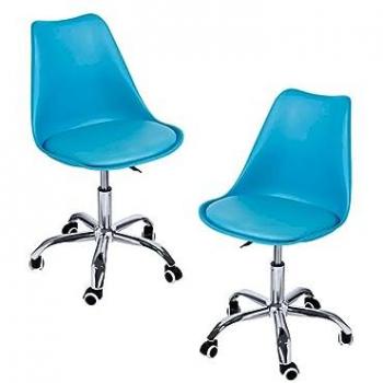 Pack 2 Sillas Neo - Confort y Estilo en tu Espacio - Regalos Miguel - Azul Claro