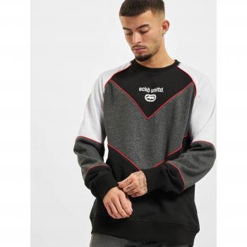Ecko Unltd. Bendigo Crewneck Sweatshirt - Black/Anthracite/White