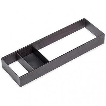 Organizador Orderbox para cajón, 150x470 mm, Gris antracita, Acero y Madera