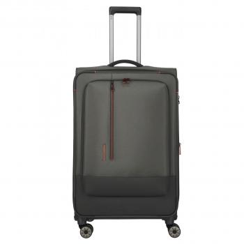 Travelite Crosslite 5.0 Expandable Large Trolley Bag Dark Olive