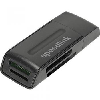 Speedlink Snappy - Lector de Tarjetas portátil, Color Negro
