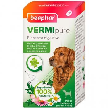 Vermi Pure Antiparasitario Interno Natural Perros Grandes