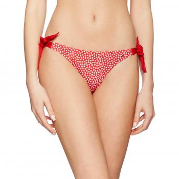 Tommy Hilfiger Haidee BOW Brief, Braguita de Bikini para Mujer, Rojo