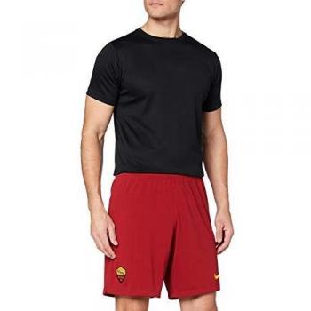 Nike A.S. Roma 2019/20 Stadium Home/Away Pantalones Cortos, Hombre, Rojo