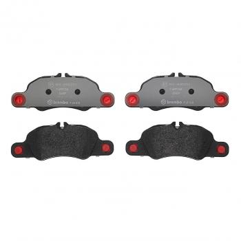 Juego de pastillas de freno BREMBO P 65 018 para Porsche, incluye indicador de desgaste, kit de 4 unidades