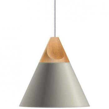 LEDBOX Lámpara colgante KONO Gris, E27.