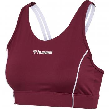 Hummel Women's Flash Sports Bra - Red Zinfandel XL