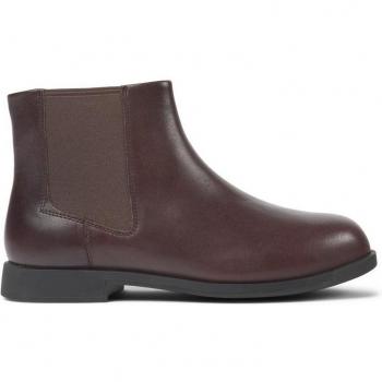 Camper Women's Brown Leather Ankle Boots - Size 39