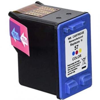 TINTA REMANUFACTURADO PARA HP 57 TRICOLOR C6657GEC6657AE
