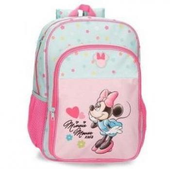 Mochila Escolar Minnie Imagine 40 cm Adaptable a Carro