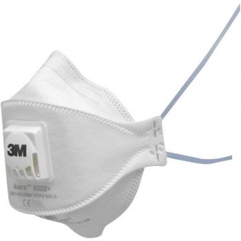 Mascarilla desechable 3M FFP2 Aura 9322+