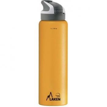 Botella térmica Laken Summit 1L Acero Inoxidable Amarillo