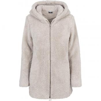 Urban Classics Women's Sherpa Parka Jacket in Sand