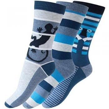 Melton 600102 - Calcetines Niños, color multicolor, talla 31-34