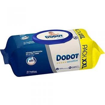 Dodot Sensitive Toallitas Húmedas para Bebés 72 Unidades