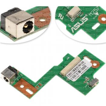ASUS, N53DA, N53JF, N53JG, N53JL, N53JN, N53JQ, N53 N53s, N53SM, N53SN, N53SV, N53TA, N53TK DC IN Power Board P/N: 60-nztdc1000-c01 con DC Power Jack Puerto