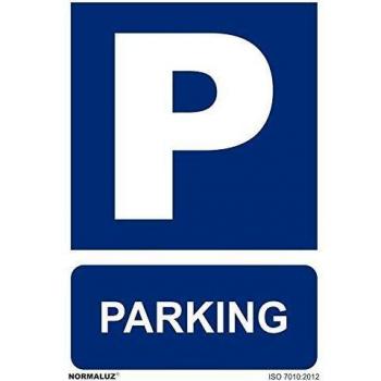 RD21048 - Señal Parking PVC Glasspack 0,7mm 30x40 cm con CTE, RIPCI Nueva Legislación