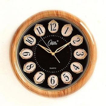 ZHGI Elegante reloj minimalista, sala de estar dormitorio oficina, tranquilo relojes creativa moderna, reloj de pared de 18 pulgadas,E