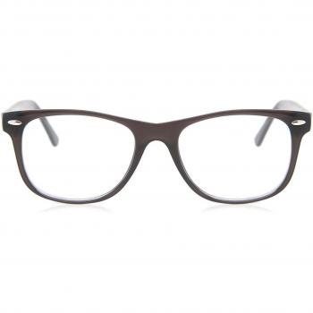 Cuadrado Montuta Completa Acetato Grises Gafas Recetadas para Hombre - Gafas Anti-Azules - SmartBuy Collection