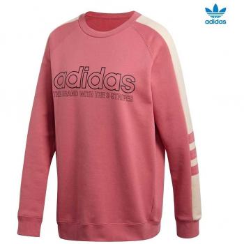 adidas DH4174 Sudadera, Mujer, Rojo