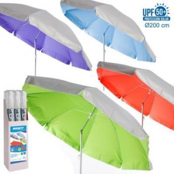 Sombrilla Protección UPF +50 de 200 cm Juinsa