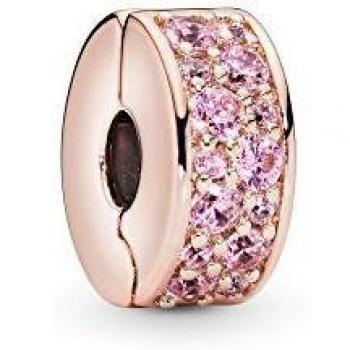 Pandora Rose Pink Pave Clip Charm 781817PCZ