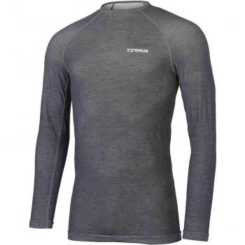 Camiseta Interior Ternua Nore L/S para Hombre - Térmica, Manga Larga, Color Gris, Talla M y XL