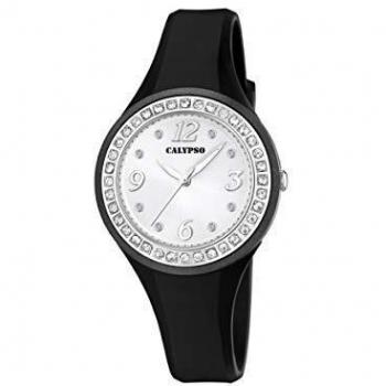 Calypso Watches Reloj Analógico para Mujer de Cuarzo con Correa en Plástico K5567/F