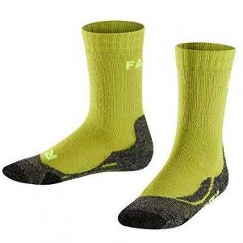 Falke TK2 Kids Trekking Socks - Unisex - Size 23-26 - Lime Green