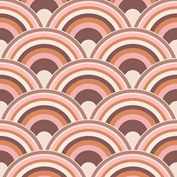 Envy Curve Earth Matte Non Woven Removable Paste the Wall Wallpaper