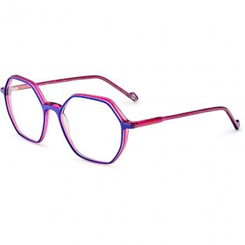 Etnia Barcelona Ultra Light 07 BLPU Armazones para Mujer Azules con Lentes Recetadas de 53 mm