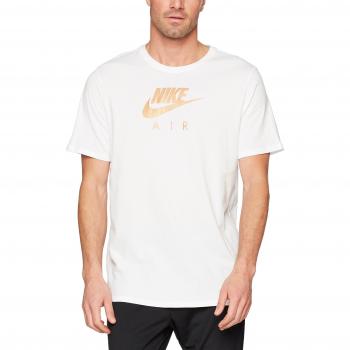 Nike M Nsw Tee Air Hrtge Virus Ink Camiseta de Manga Corta, Hombre, Blanco, XL