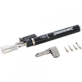 Silverline 497837 - Soplete tipo lápiz
