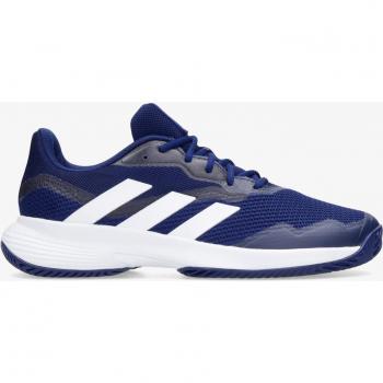 Zapatillas Adidas CourtJam Control Azul Marino y Blanco con Tecnología de Control de Movimiento