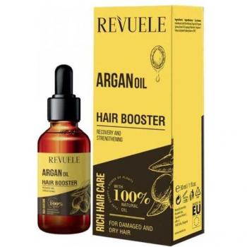Revuele Argan Oil Hair Booster Fortifying Serum for Dry and Damaged Hair 30 ml