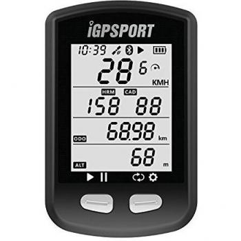 Ordenador de bicicleta GPS iGPSPORT iGS10 inalámbrico ANT+ compatible con sensor de velocidad de cadencia