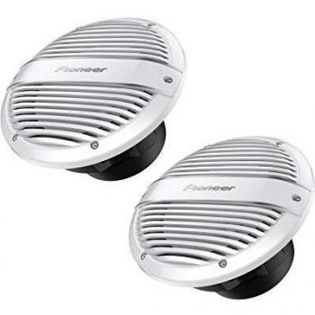 Pioneer TS-ME100WC 25cm Marine Subwoofer 300W RMS, 1x 4 Ohm, IPX7 perlmut-weiße klassiche Gitter