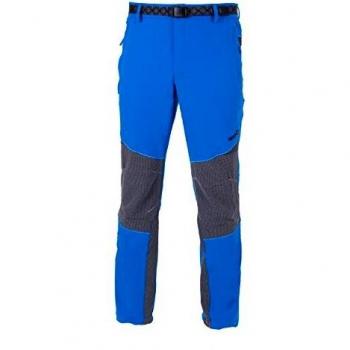 Izas Coruna Pantalones Trekking, Hombre, Azul Royal/Gris Oscuro, XXL