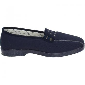 Zapatillas de tela lona DOCTOR CUTILLAS para señora en color azul modelo D`CUTILLAS 827