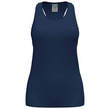 Camiseta tirantes mujer Joma Oasis marino características: fabricada en 100% poliéster, tecnología de secado rápido, diseño ligero y transpirable, corte femenino, ideal para actividades deportivas y uso diario